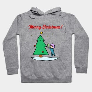 Merry Christmas - Sustainable Tree Hoodie